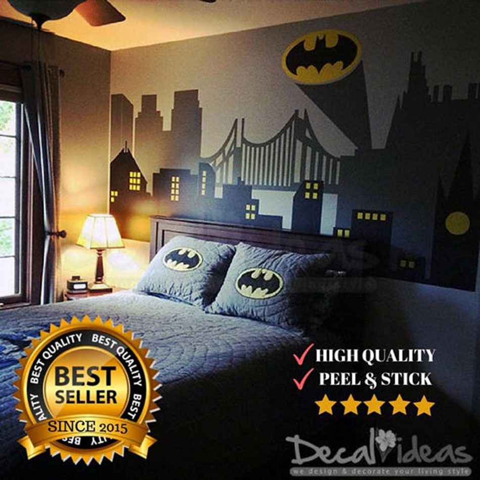 batman city skyline