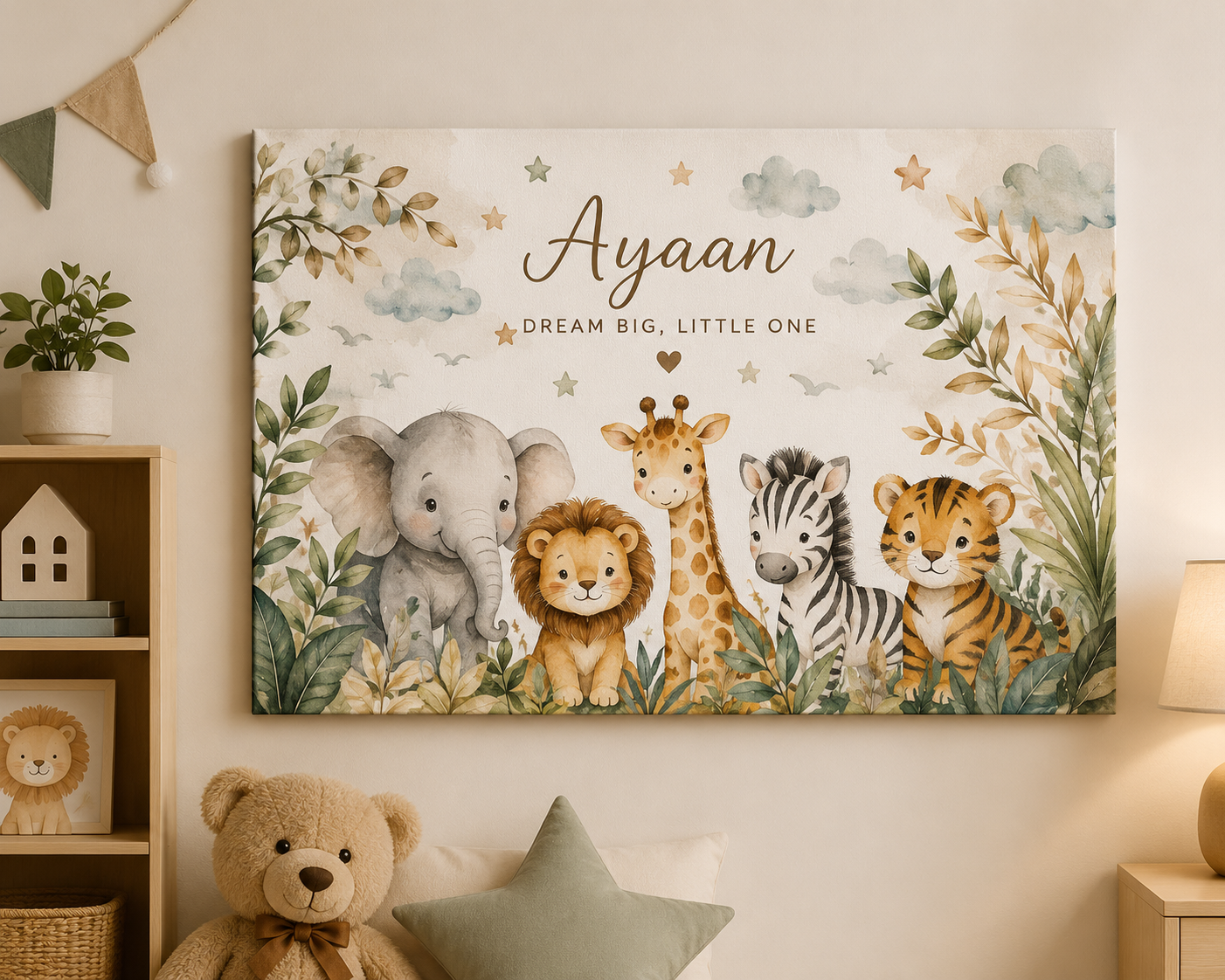 Family canvas print
