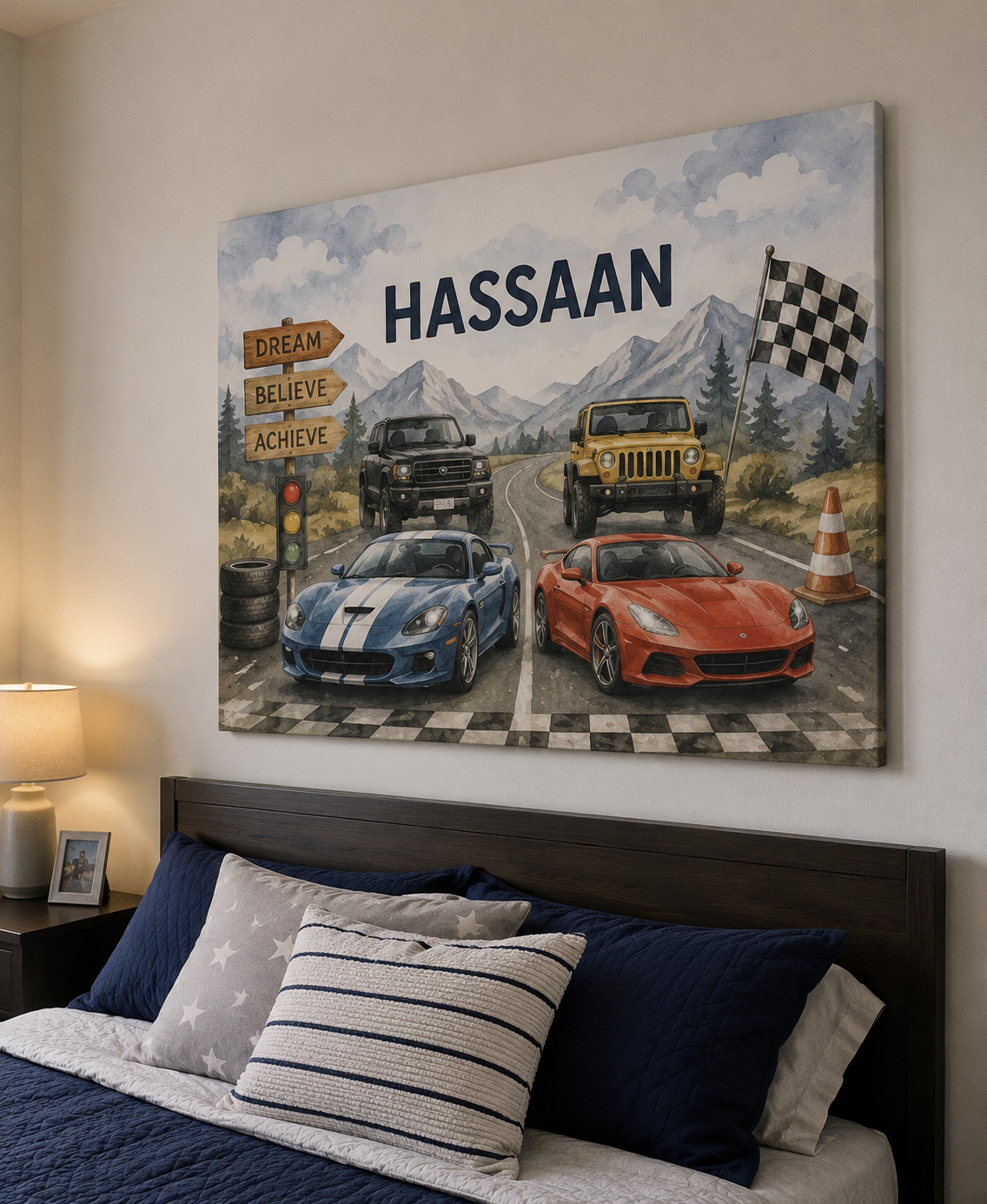 Landscape canvas print